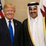 Donald Trump and Qatar Amir