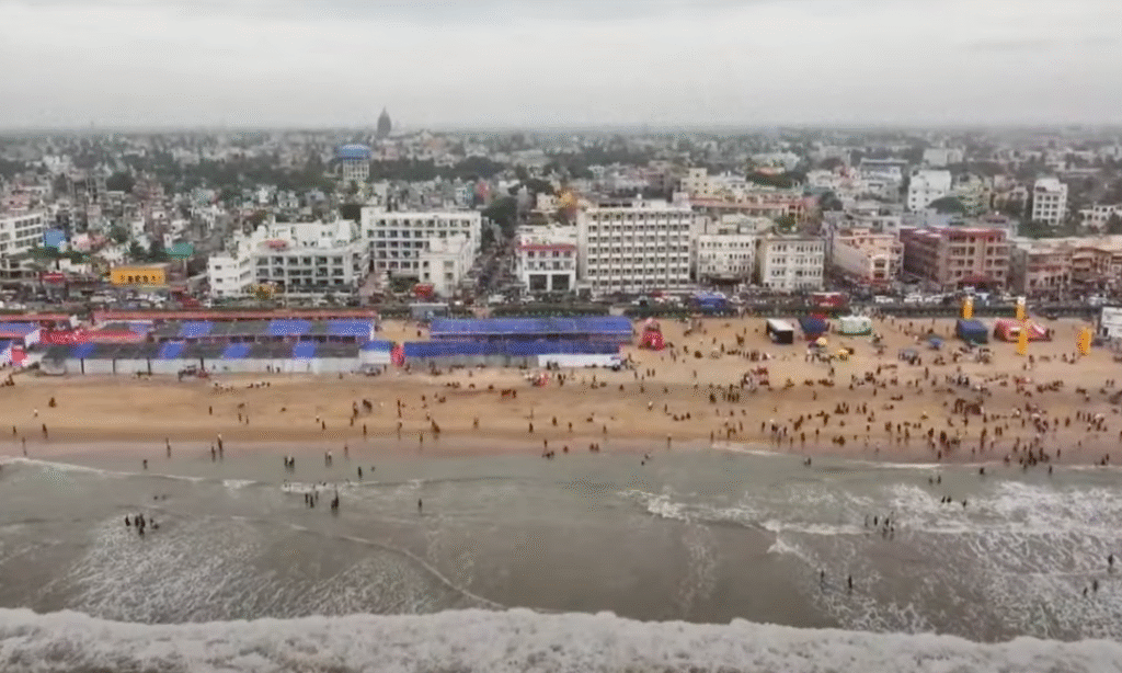 jagannath temple sea view