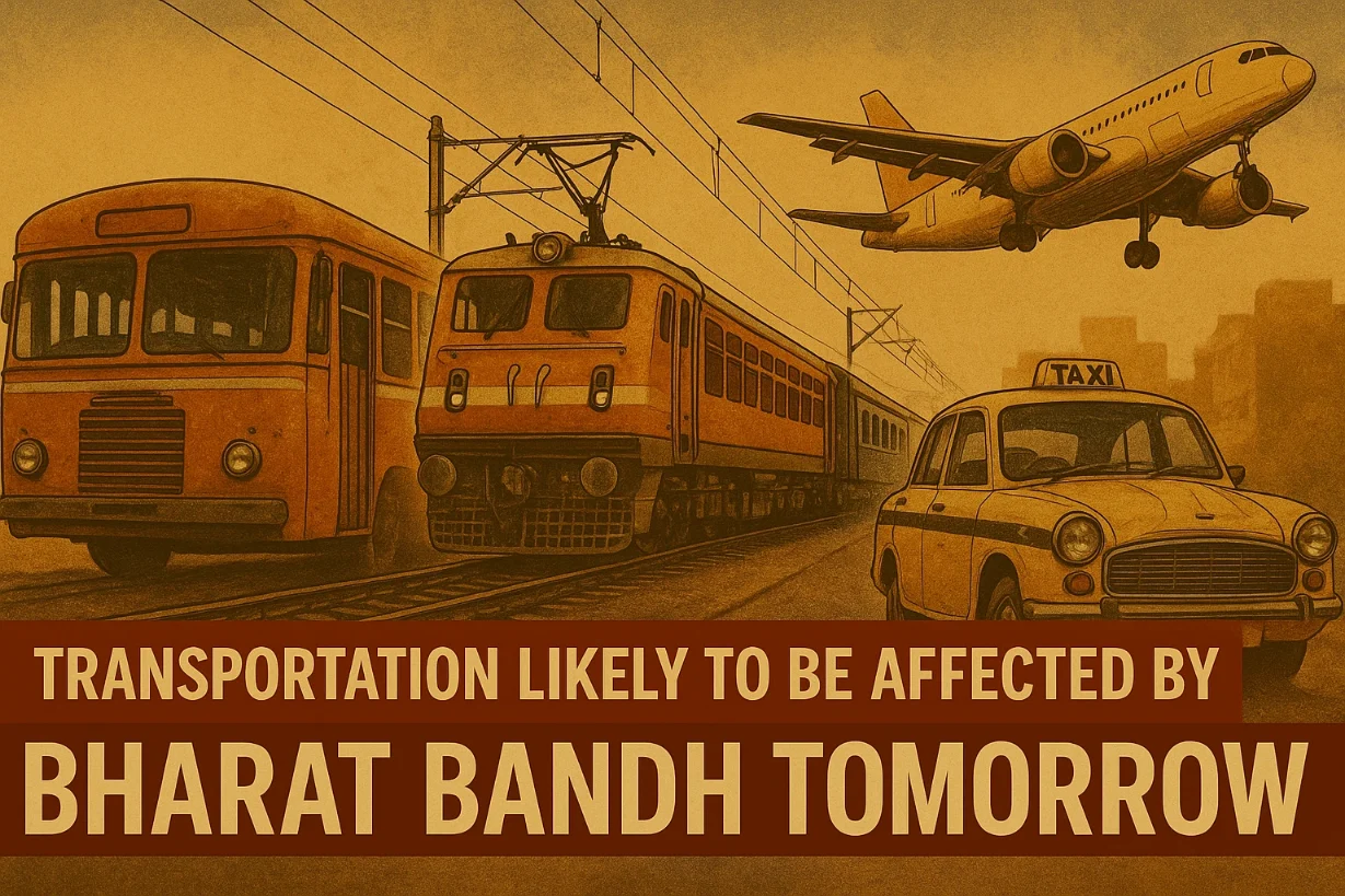 Bharat bandh transport