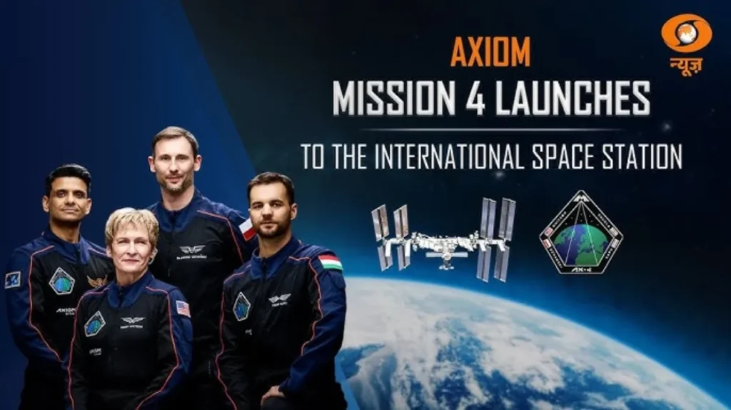 Shubhanshu Shukla Axiom Mission 4