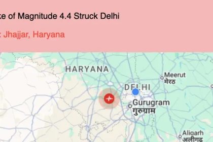 earthquake in delhi